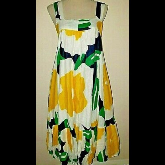 Diane Von Furstenberg Dresses & Skirts - DVF Diane von Furstenberg Nolan Floral Linen Dress